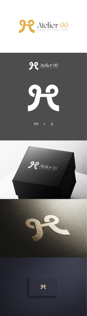 Logo Design by bangkitisnu26 for Atelier99 | Design: #27265513