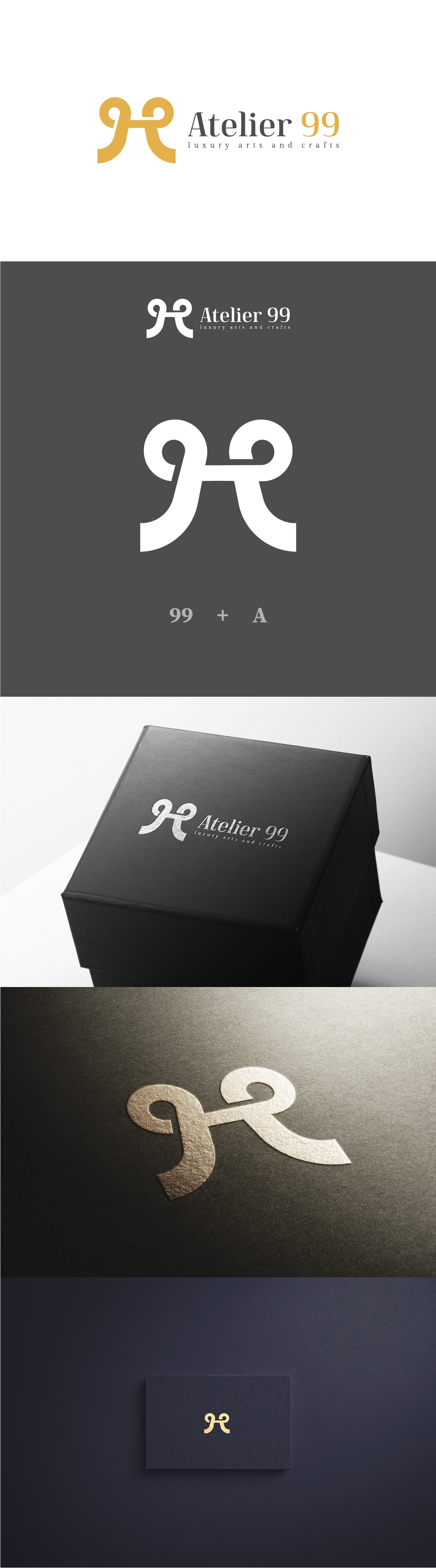 Logo Design by bangkitisnu26 for Atelier99 | Design #27265514