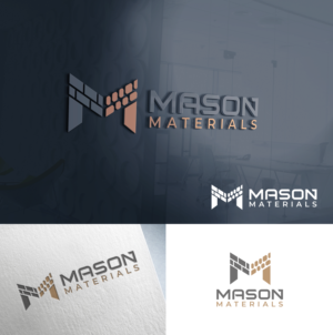Mason Materials | Design de Logo par Taya Bright