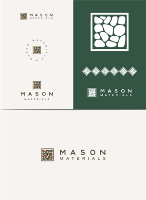 Mason Materials | Design de Logo par dumx
