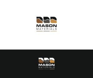 Mason Materials | Logo Design by Iris 3