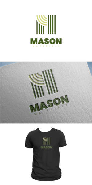 Mason Materials | Logo Design by Feni:)