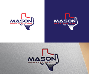Mason Materials | Logo Design by uitaki