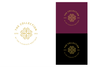 The Collection by The Fleuriste Boutique/ Slate by The Fleuriste Boutique | Logo-Design von wonderland