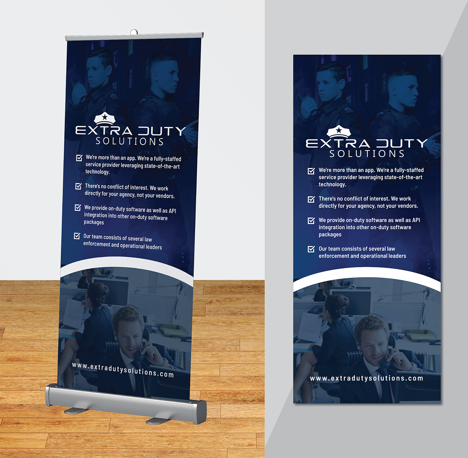 Trade Show Booth Design by Deziners Zone for EXTRA DUTY SOLUTIONS | Design #27266509