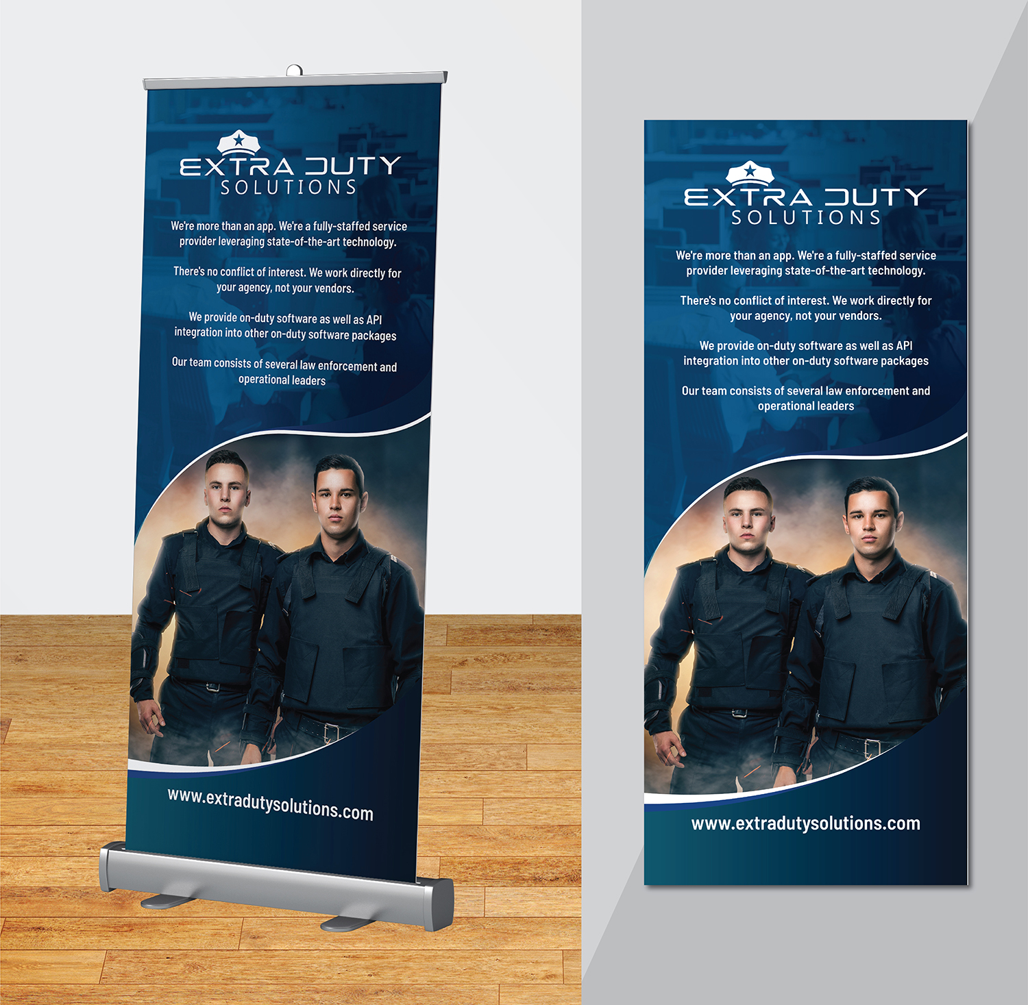 Trade Show Booth Design by Deziners Zone for EXTRA DUTY SOLUTIONS | Design #27266512