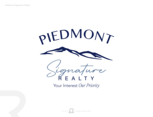 Piedmont Signature Realty | Diseño de Logo por Rafs