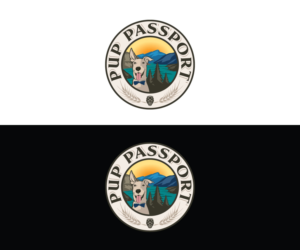 Pup Passport | Logo-Design von Iris 3