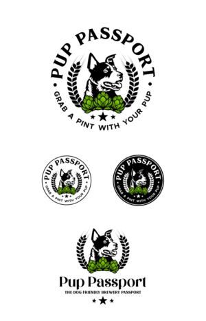 Pup Passport | Logo-Design von ZeneFashions