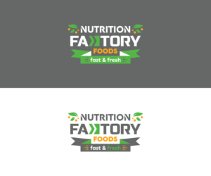 NUTRITION FAKTORY FOODS (possibly a space for a tagline as well, something like Fast & Fresh) | Design de Logo par Neil