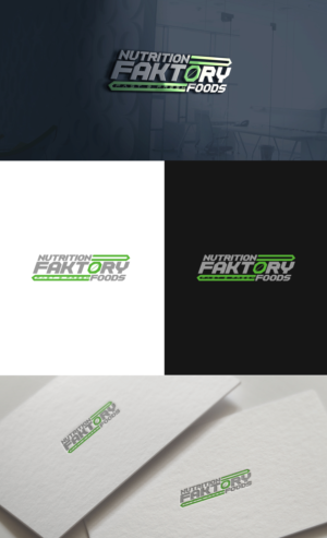 NUTRITION FAKTORY FOODS (possibly a space for a tagline as well, something like Fast & Fresh) | Logo Design by GLDesigns