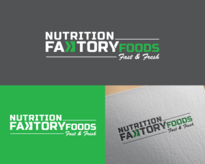 NUTRITION FAKTORY FOODS (possibly a space for a tagline as well, something like Fast & Fresh) | Logo Design by Atec