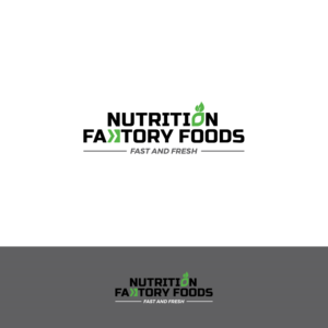 NUTRITION FAKTORY FOODS (possibly a space for a tagline as well, something like Fast & Fresh) | Logo Design by Moumita_