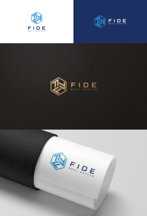 Fide Real Estate | Logo Design by Paperfox Designs