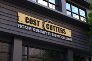 Cost Cutters home repair & remodeling | Design de Logo par rimu