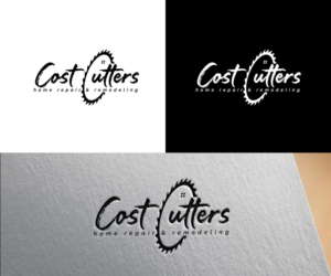 Cost Cutters home repair & remodeling | Logo Design by uitaki