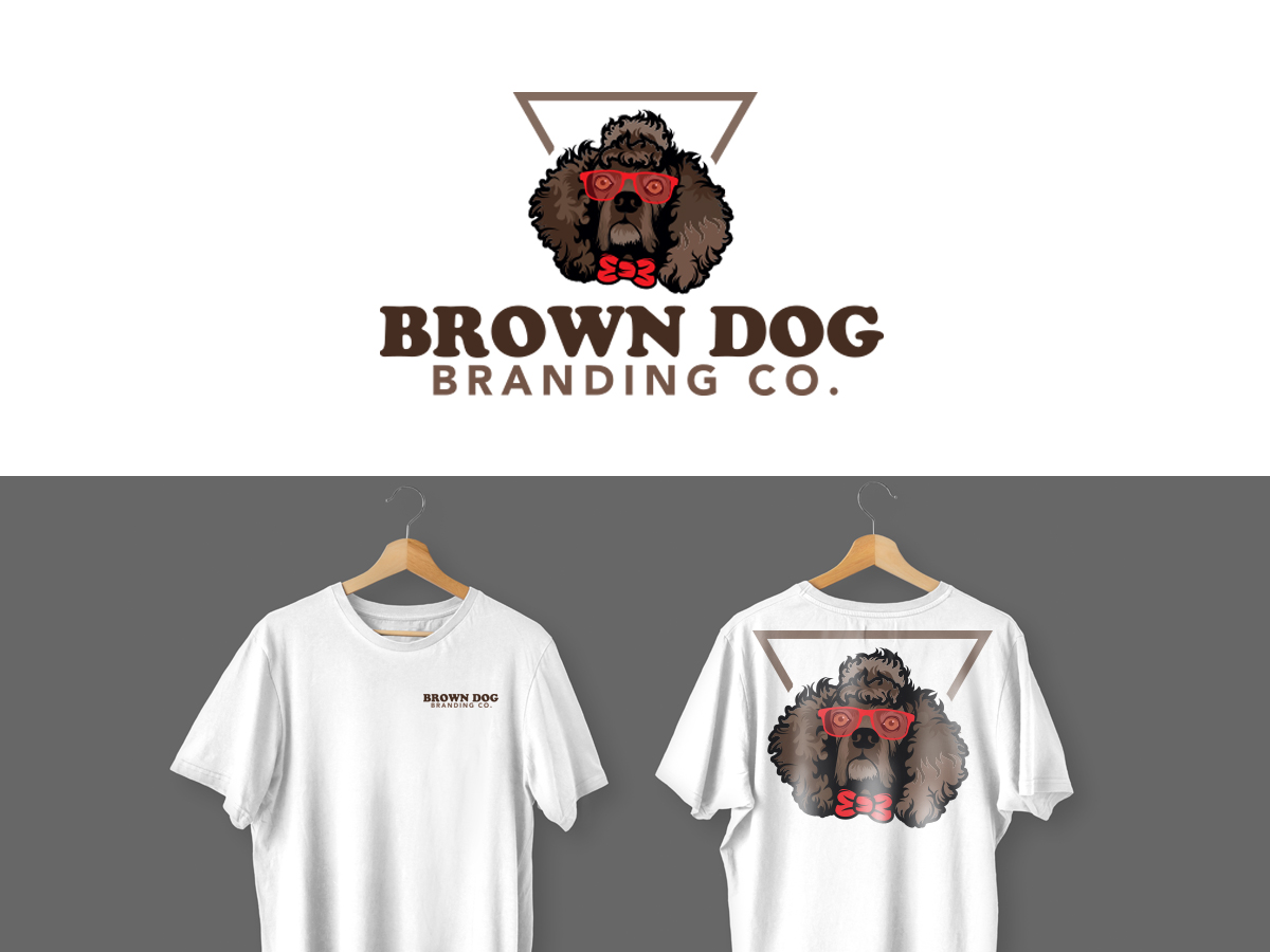 Logo Design by benito for Brown Dog Branding Co. | Design #27267552
