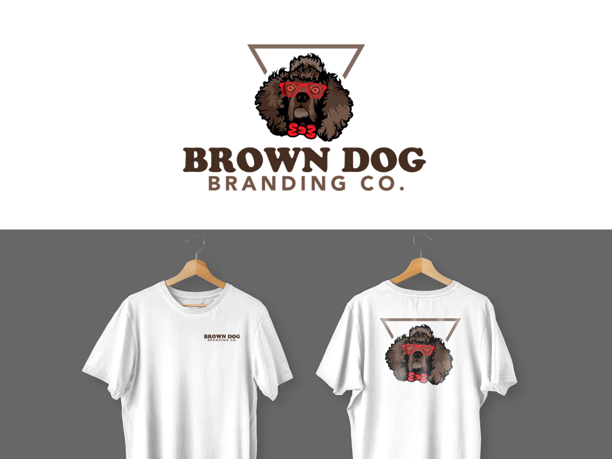 Logo Design by benito for Brown Dog Branding Co. | Design #27269307