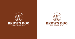 Logo Design by step forward 2 for Brown Dog Branding Co. | Design: #27266192