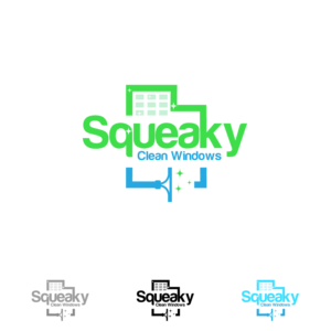 Logo-Design von Dream Logo Design für Squeaky Clean Windows | Design: #27272150