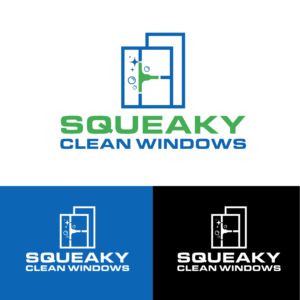 Logo Design by Dream Logo Design for Squeaky Clean Windows | Design: #27272152