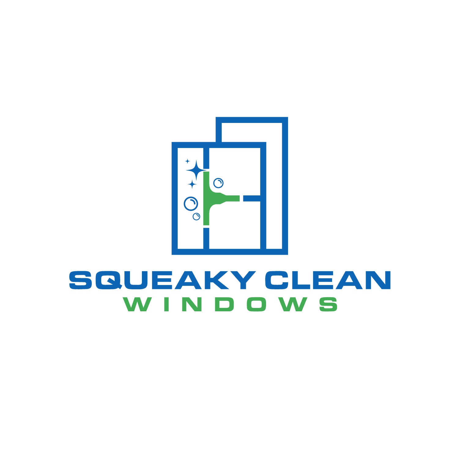 Logo Design by Dream Logo Design for Squeaky Clean Windows | Design #27284542