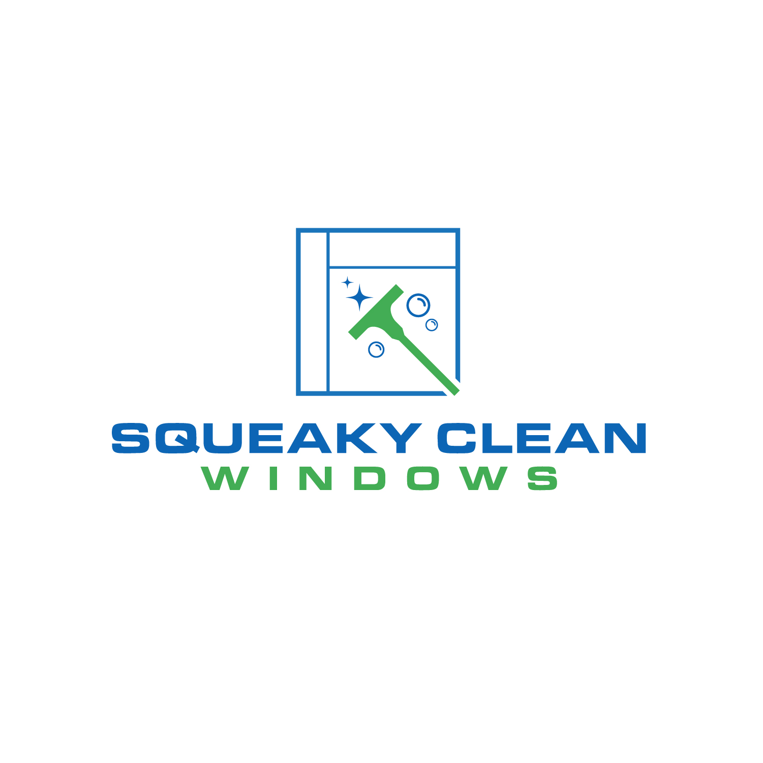 Logo Design by Dream Logo Design for Squeaky Clean Windows | Design #27289707