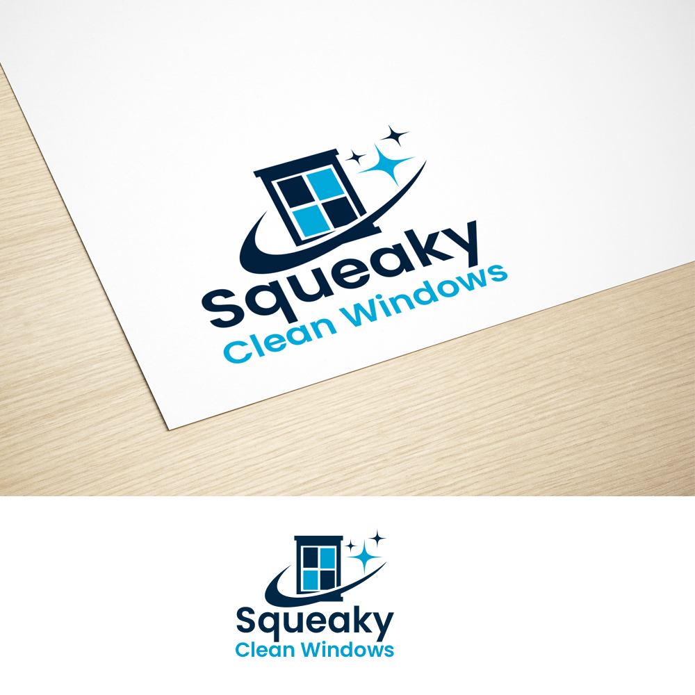 Logo Design by NZ Creatives for Squeaky Clean Windows | Design #27283443