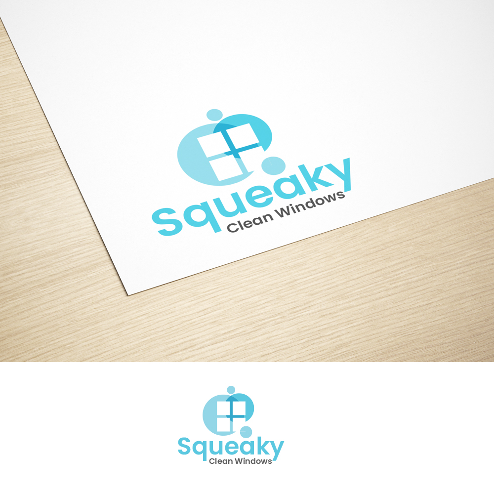 Logo Design by NZ Creatives for Squeaky Clean Windows | Design #27283444