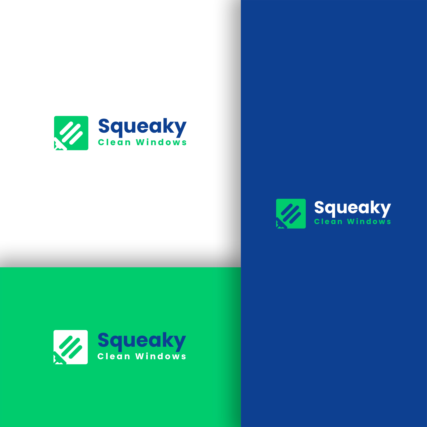Logo Design by NZ Creatives for Squeaky Clean Windows | Design #27283520