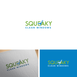 Logo-Design von webeezine für Squeaky Clean Windows | Design: #27265796