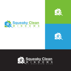Logo Design by webeezine for Squeaky Clean Windows | Design: #27283380