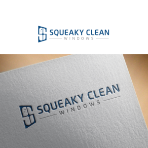 Logo Design by Maxo-Biz for Squeaky Clean Windows | Design: #27284072