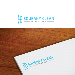 Logo Design by Maxo-Biz for Squeaky Clean Windows | Design: #27289155