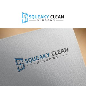 Logo Design by Maxo-Biz for Squeaky Clean Windows | Design: #27294720