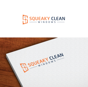 Logo Design by Maxo-Biz for Squeaky Clean Windows | Design: #27330738