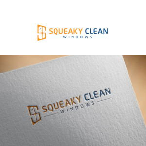 Logo Design by Maxo-Biz for Squeaky Clean Windows | Design: #27330740