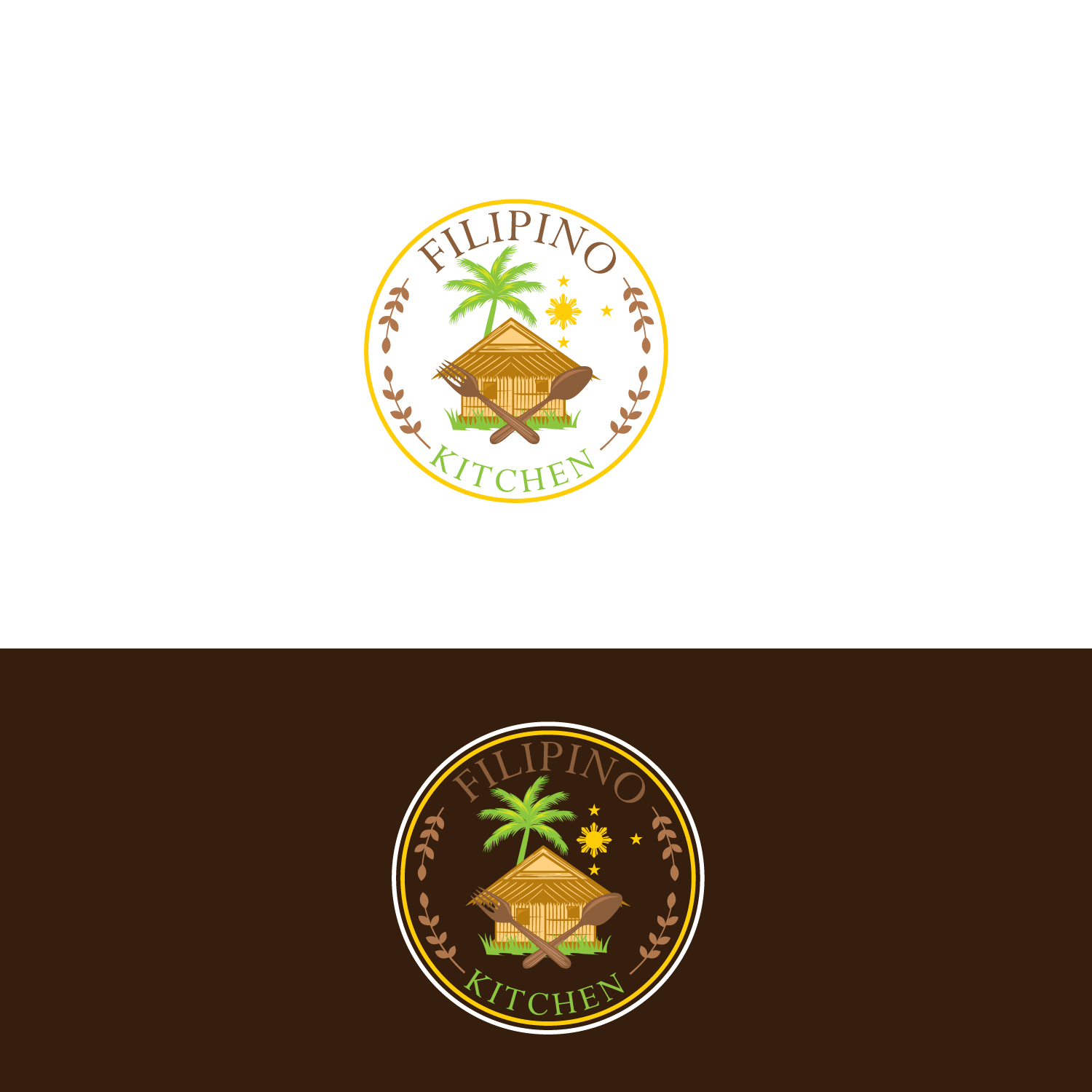 Diseño de Logo por sankar999 para Filipino Kitchen | Diseño #27267216