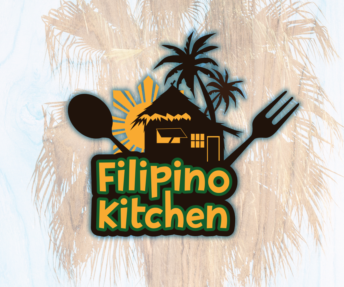 Logo Design by evieplusdesign for Filipino Kitchen | Design #27269157