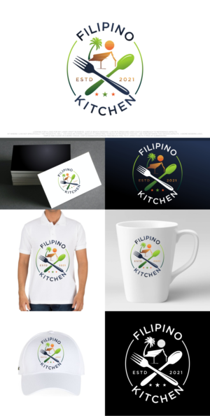Logo-Design von KajalRekha für Filipino Kitchen | Design: #27267522
