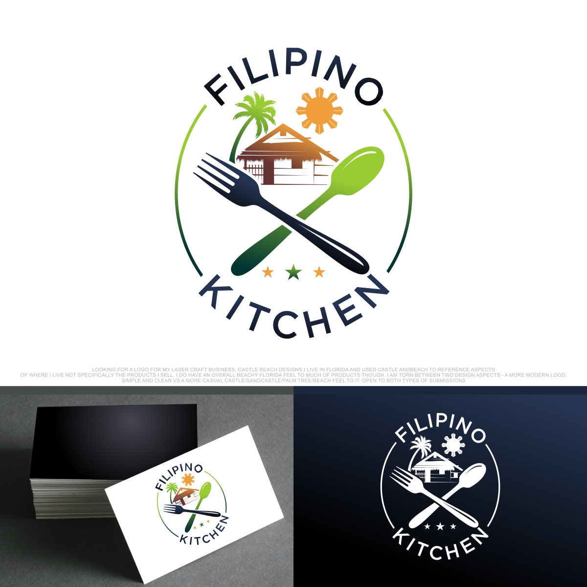 Design de Logo par KajalRekha pour Filipino Kitchen | Design #27272421