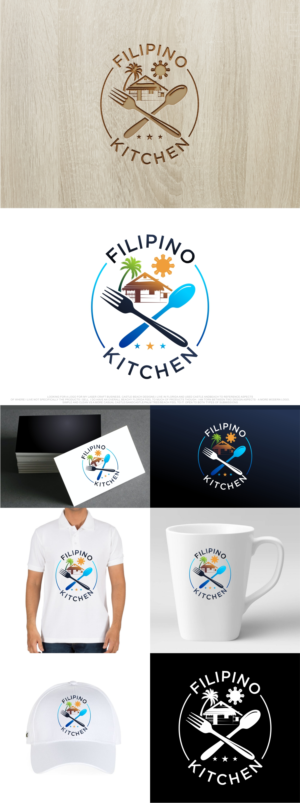Logo-Design von KajalRekha für Filipino Kitchen | Design: #27276589