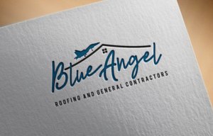 Blue Angel Roofing and General Contractors | Logo Design by 4tech services