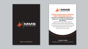 MMS Electrical Post Card | Diseño de Postal por Sandaruwan
