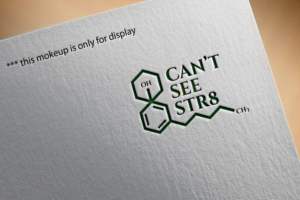 Needs an “8” in the logo. Under the logo will say “Can’t See Str8” | Logo Design by Ochieng