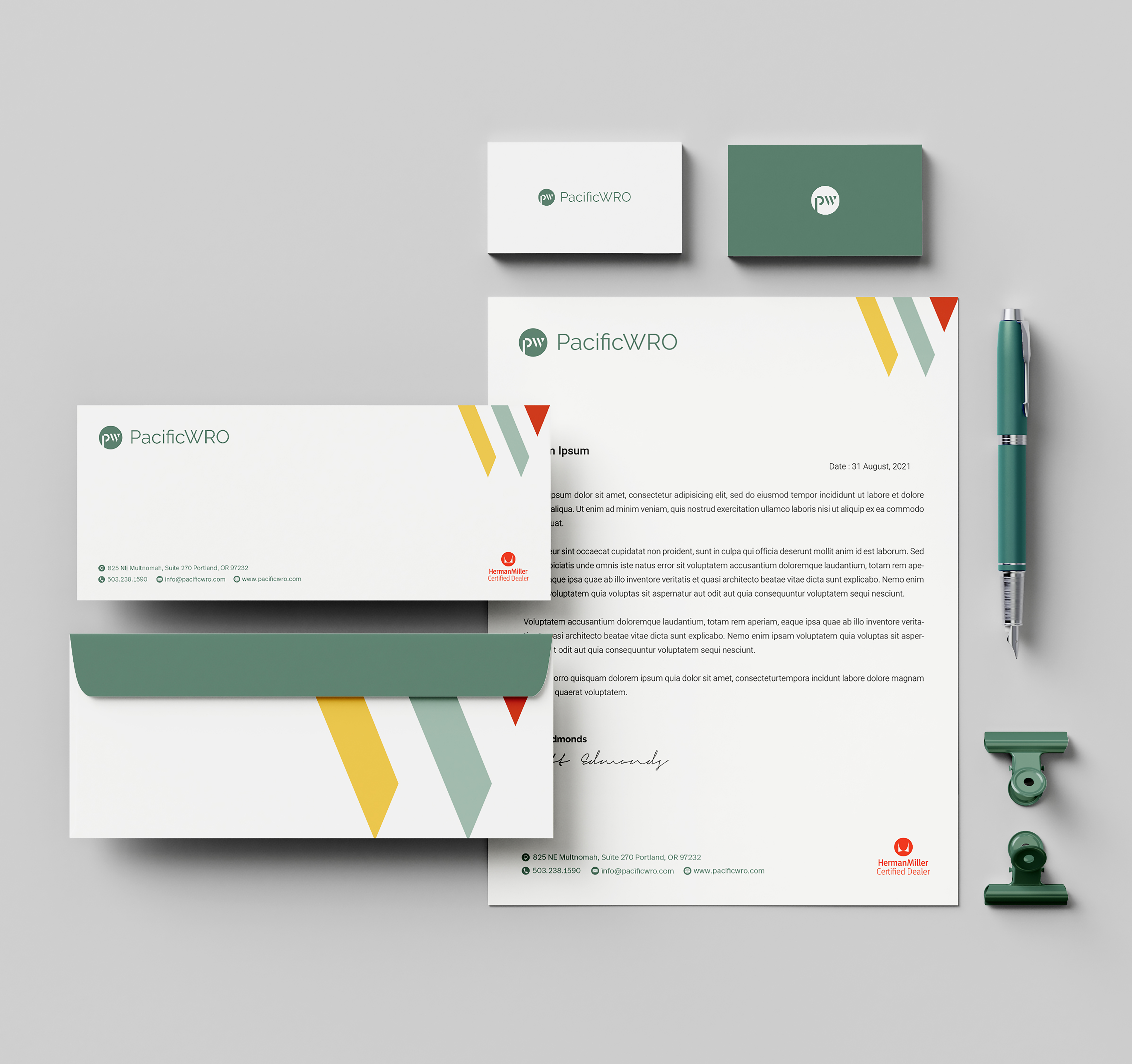 Stationery Design by Tilt for this project | Design #27286905