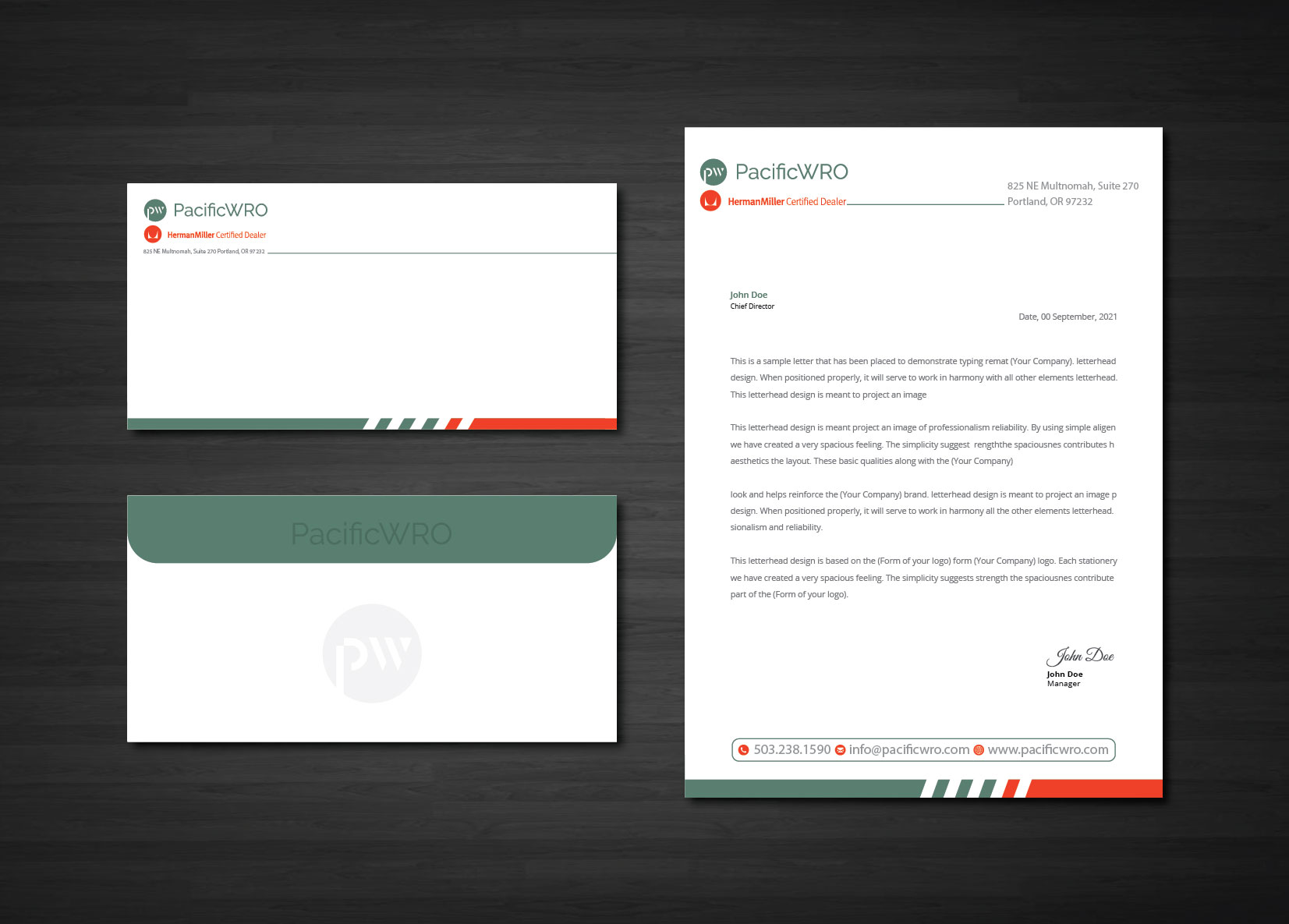 Stationery Design by artbitin for this project | Design #27270261