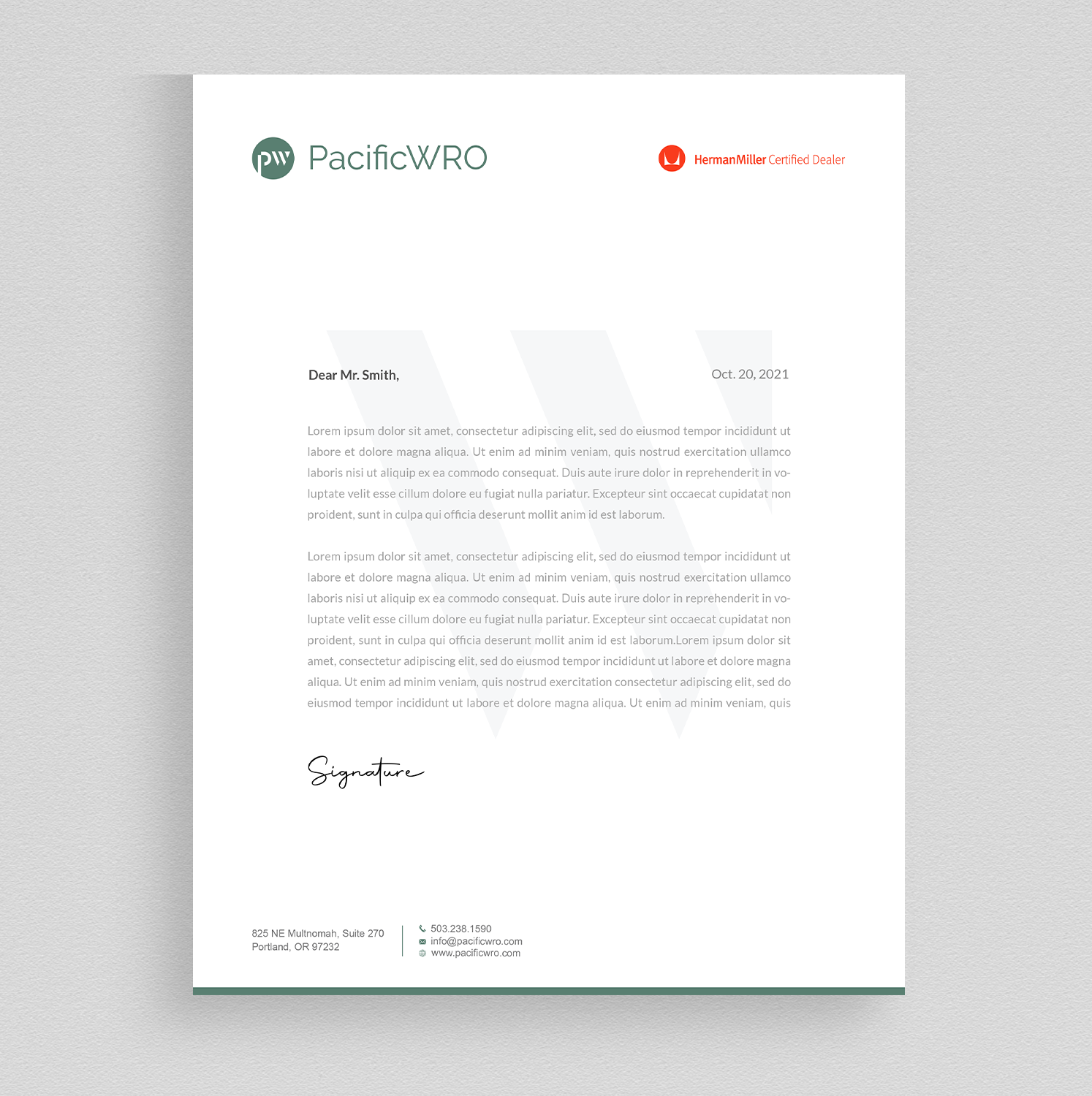 Stationery Design by Right_D for this project | Design #27285094