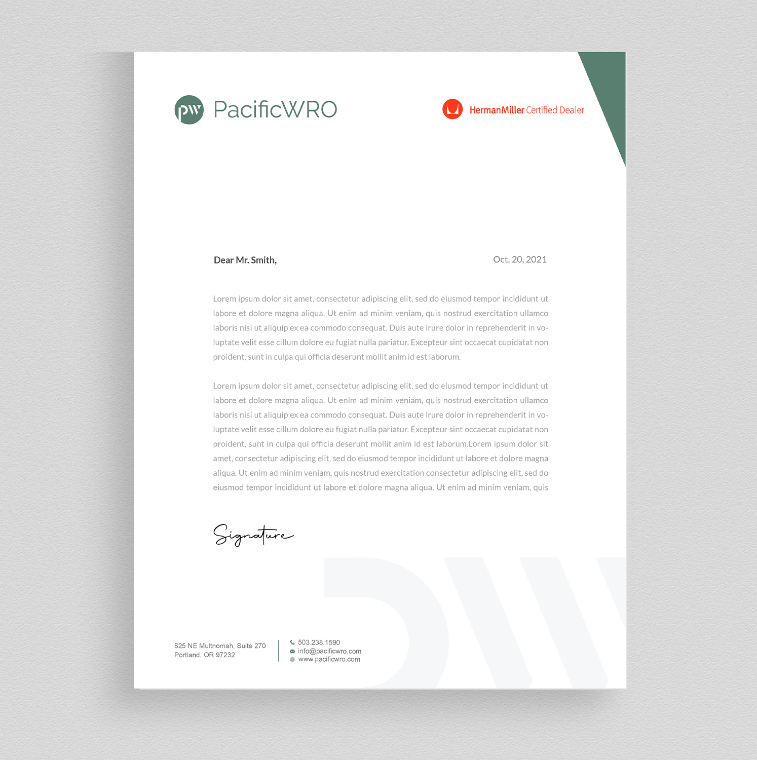 Stationery Design by Right_D for this project | Design #27287219