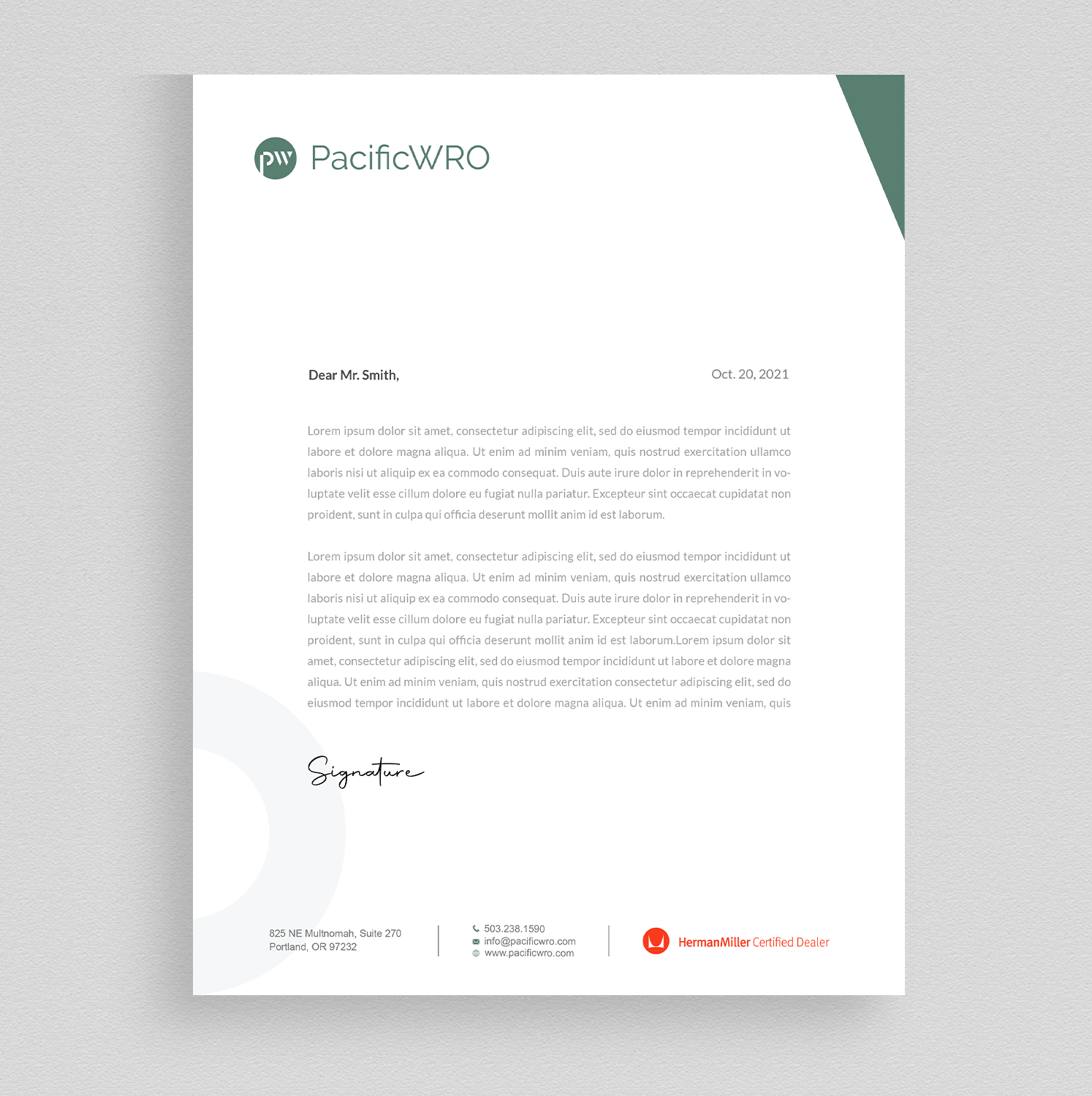 Stationery Design by Right_D for this project | Design #27287221